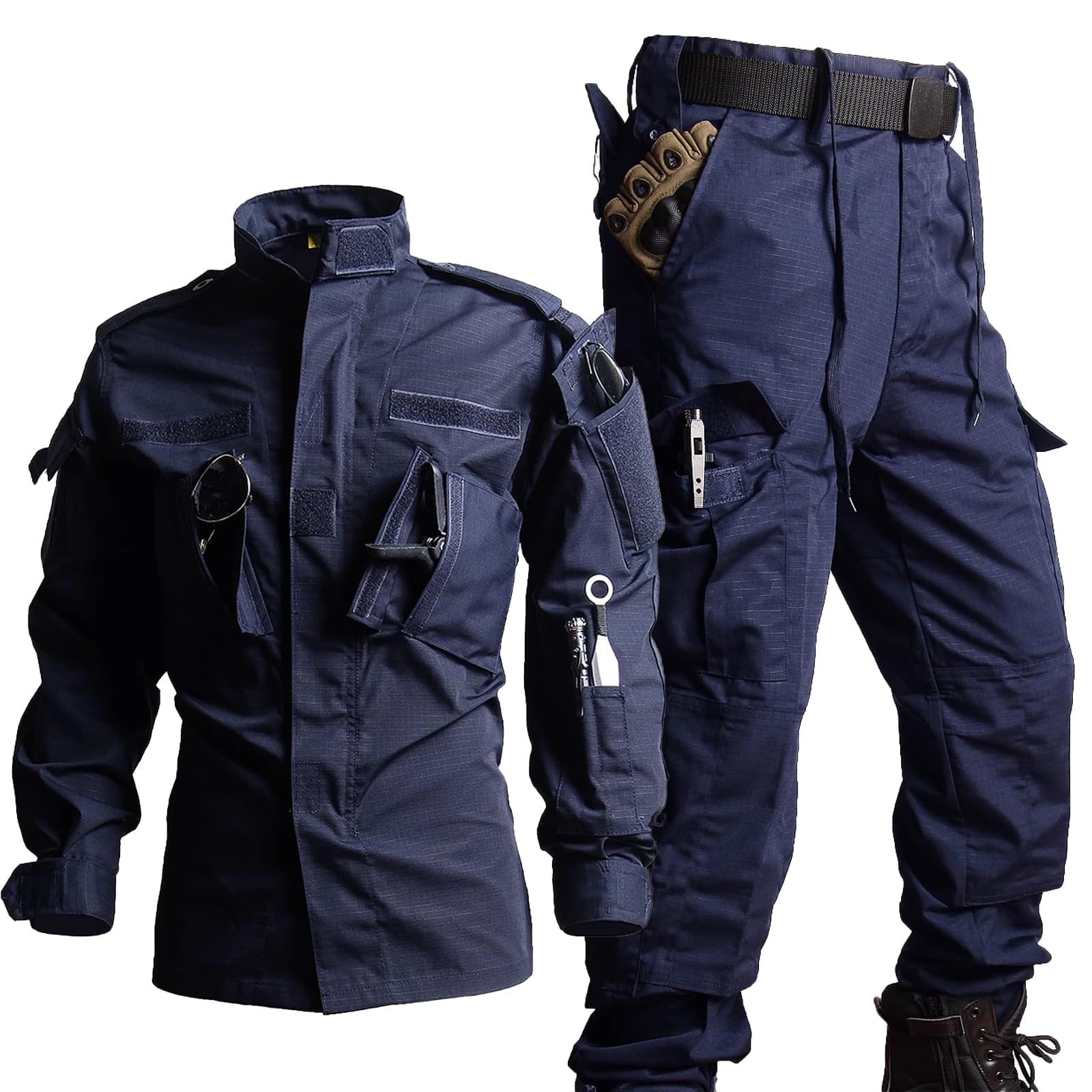 Amazon.co.jp: [YKS JOOB] メンズ 戦闘服 迷彩服 上下セット